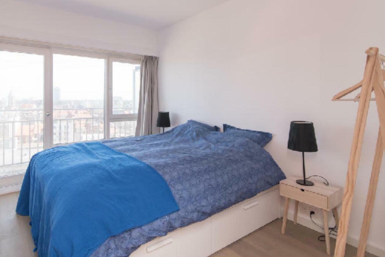 Sea And City View With Double Terrace Flat C Oostende Exteriör bild